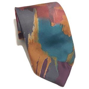 Italian Men's Tie Purple Mix